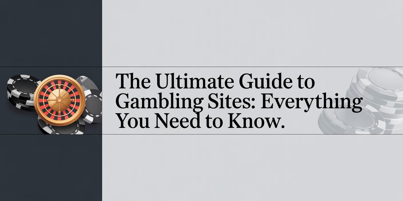 The Ultimate Guide to Gambling Sites: Everything You Need to Know