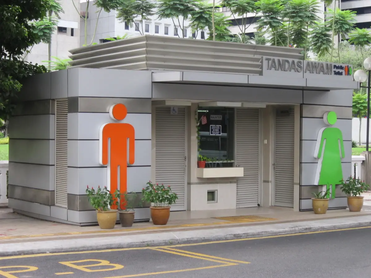 Finding A Public Toilet